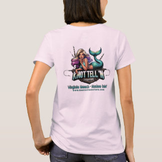 Dames Knot Tell'n Mermaid Logo T-shirt