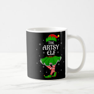 Dames Kunstzinnige Elf Kerst Familie Meisjes Vrouw Koffiemok