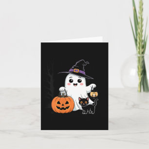 Dames Lange Leve Halloween Grappige Pompoen Hallow Kaart