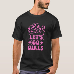 Dames Laten we meiden uitgaan Bruidsfeest Bruid We T-shirt