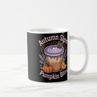 Dames Lavendel Pompoen Latte Dames Herfst Gekruid Koffiemok