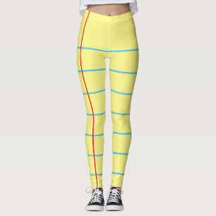 Dames Légal Carnet Papier Graphic© Leggings
