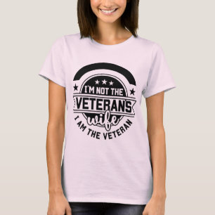 Dames legervoormalige militair V-hals T-shirt