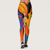 dames legging (Achterkant)