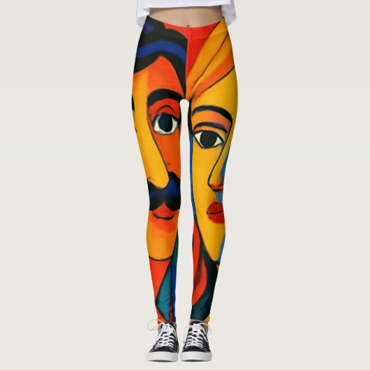 dames legging (Voorkant)
