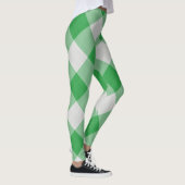 Dames Leggings Groen/Wit (Rechts)