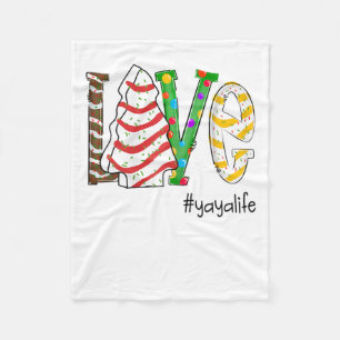 Dames Liefde Yayalife Kerstmis Oma Cadeau Zoete Fleece Deken
