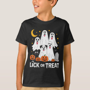 Dames Likken Of Behandelen Grappige Geest Hond Sch T-shirt
