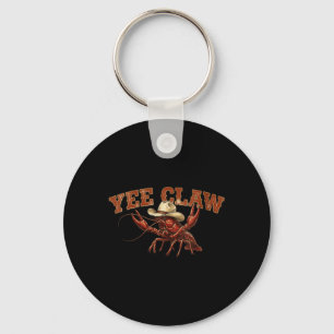 Dames Lobster Cowboy Yee Klauw V-hals Sleutelhanger