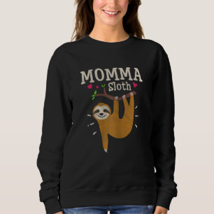 Dames Luiaard Grafisch Humor Dierentuin Dier Mama Trui