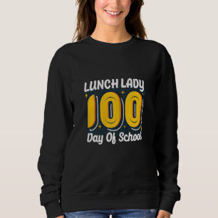 Dames Lunchdame 100ste Dag Van School Lunchdame Sc Trui