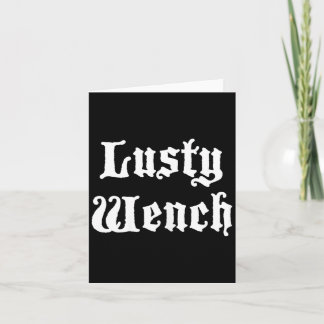 Dames Lusty Renaissance Fair Fayre Grappige Renfes Kaart