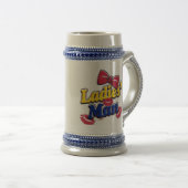 Dames Man Gig Mug (Devant droit)