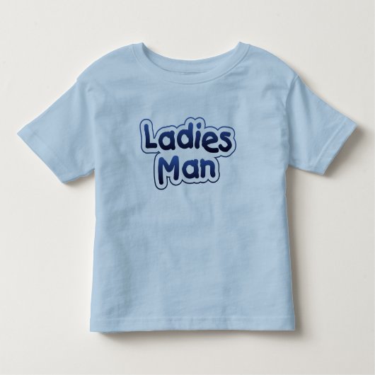 Dames Man Peuter T-shirt (Voorkant)
