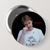 Dames Man Ronde Button 4,0 Cm (Voorkant /achterkant)