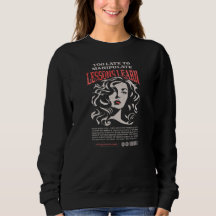 DAMES MANIPULEER LES GELEERDE SWEATSHIRT