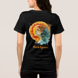 Dames March Equinox Art T-Shirt – Meisje & Zon