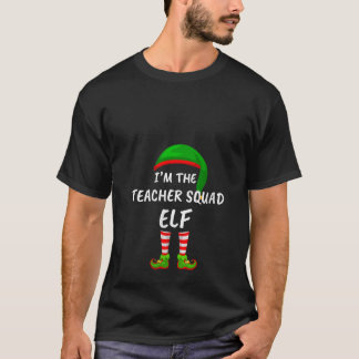 Dames Matchende Familie Ik Ben De Leraar Squad Elf T-shirt