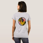 Dames MDRiders-front-Logo-back T-Shirt (Achterkant volledig)