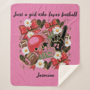 Dames/meisjes voetbal Sherpa deken