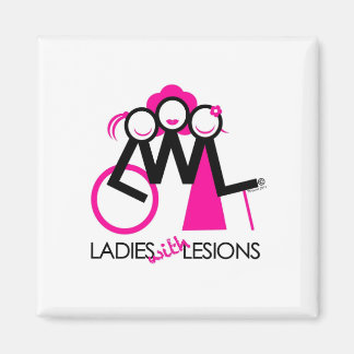 Dames met laesies magneet
