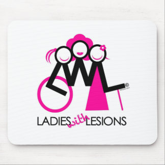 Dames met laesies muismat