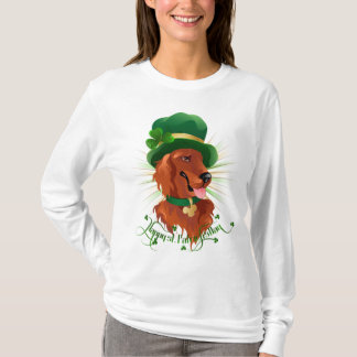 Dames met lange mouwen shirt met Irish Setter char
