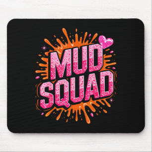 Dames Modderige Modder Run Squad Modderig Hardlope Muismat