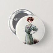  Dames Mode 1907 Ronde Button 5,7 Cm (Voorkant /achterkant)
