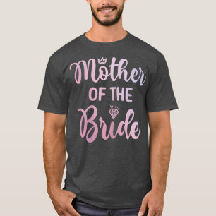 Dames Moeder Van De Bruid Bruidsfeest Trouw D T-shirt