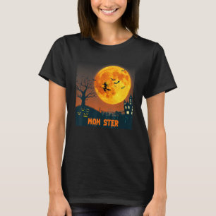 Dames Moederster Halloween Moeder Ster Boze Moeder T-shirt