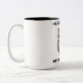 Dames mok, het spijt me, heb ik gerold tweekleurige koffiemok (Links)