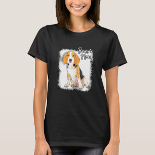 Dames Mooie Beagle Moeder Voor Beagle T-shirt