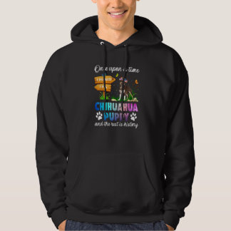 Dames mooie hond houder chihuahua puppy hoodie