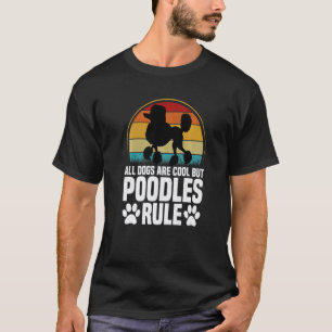 Dames Mooie Hond Houder Hond Houdt Van Poedels Reg T-shirt