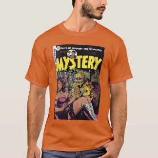 Dames Mummie Halloween Horror Vintage Stripboek R T-shirt
