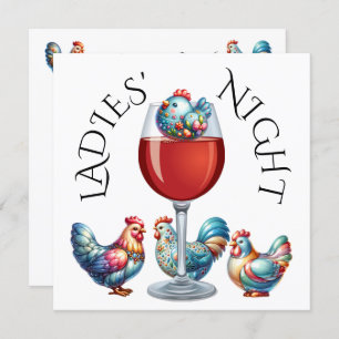 DAMES NACHT, etc. Uitnodiging