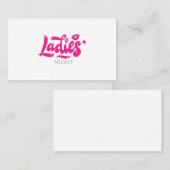dames nachtkijkers visitekaartje (Voorkant / Achterkant)