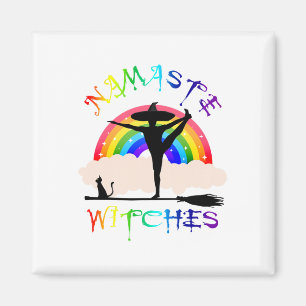 Dames Namaste Heksen Yoga Magneet