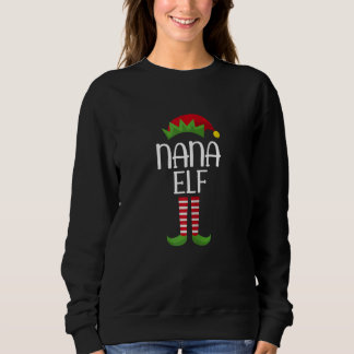 Dames Nana Elf Familie Matching Groep Kerstmis Pa Trui