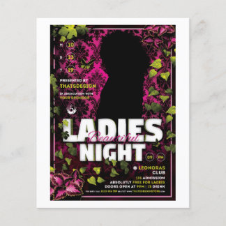Dames Night Flyer