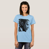 Dames OBAMA t shirt (Voorkant volledig)