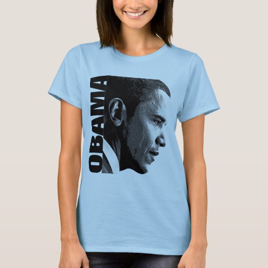 Dames OBAMA t shirt (Voorkant)
