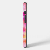 Dames of Meisjes Roze Tie Dye Patroon Case-Mate iPhone Case (Achterkant / Links)