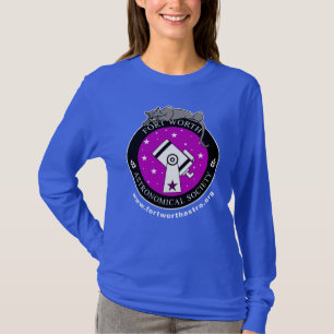 Dames Officiële Logo Lange mouw Shirt Blauw