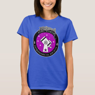 Dames officiële logo shirt blauw