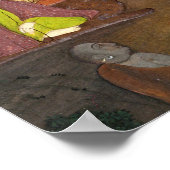 Dames op bezoek in een Yogini, School of Faqurulla Poster (Hoek)