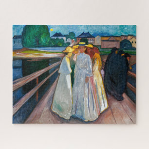 Dames op de brug Edvard Munch Legpuzzel