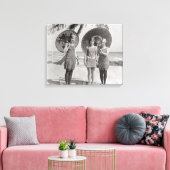 Dames op het strand, 1920 canvas afdruk (Insitu (Woonkamer))