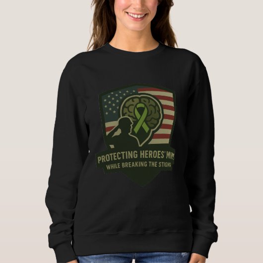 Dames Operation Mind Shield Sweatshirt (Voorkant)